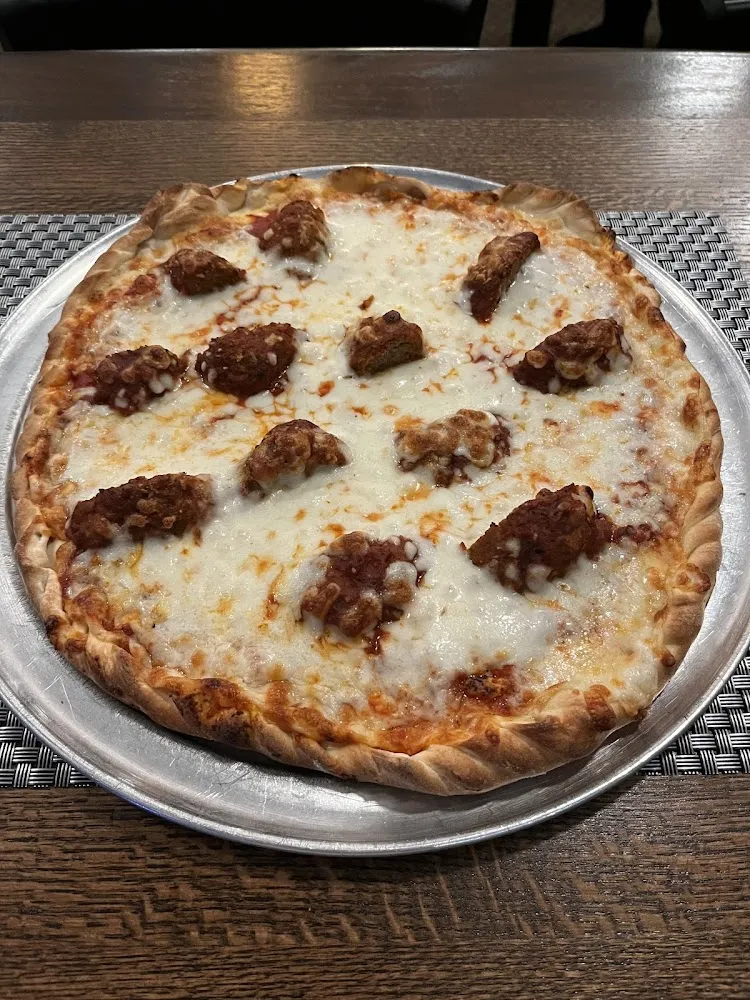 Meatball Pizza